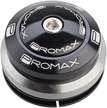 Promax IG-45 Alloy Sealed Integrated Tapered 1-1/8 Top, 1.5" Bottom Headset Includes 1-1/8" Fork Race Black EA Headsets