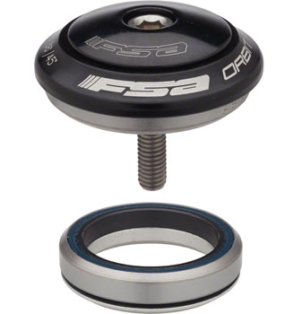 Full Speed Ahead Orbit IS Integrated 1 1/8 36/45 Bearing Black EA Headsets