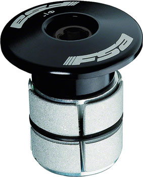 Full Speed Ahead Compressor 1" Black Expander Plug and Top Cap Black EA Compression Plug