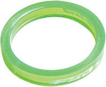 Full Speed Ahead PolyCarbonate 5MM Spacer Bag/10 Green EA Headset Stack Spacer