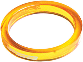Full Speed Ahead PolyCarbonate 5MM Spacer Bag/10 Orange EA Headset Stack Spacer
