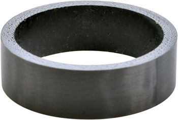 Wheels Manufacturing Carbon Headset Spacer - 1-1/8", 10mm, Matte, 1-each Matte Carbon EA Headset Stack Spacer