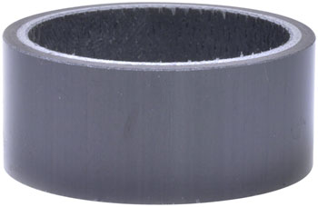 Wheels Manufacturing Carbon Headset Spacer - 1-1/8", 15mm, Gloss, 1-each Gloss Carbon EA Headset Stack Spacer