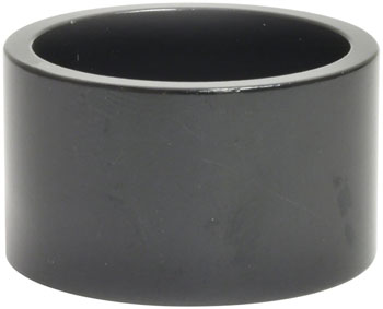 Wheels Manufacturing Aluminum Headset Spacer - 1-1/8", 20mm, Black, 1-each Black EA Headset Stack Spacer