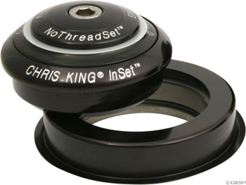 Chris King InSet i2 Headset - 1-1/8 - 1.5", 44/56mm, Black EA Headsets