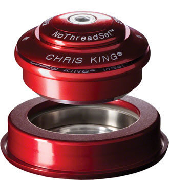 Chris King InSet i2 Headset - 1-1/8 - 1.5", 44/56mm, Red EA Headsets