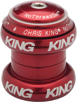 Chris King NoThreadSet Headset - 1-1/8", Red EA Headsets