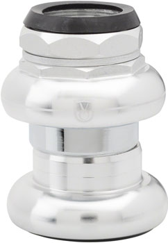 Velo Orange Threaded Headset - Caged Bearing, French EC30 /25.0-1.0 Upper | EC30/26 Lower, Silver EA Headsets