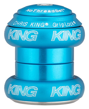 Chris King NoThreadSet Headset - 1-1/8", Matte Turquoise Matte Turquoise EA Headsets