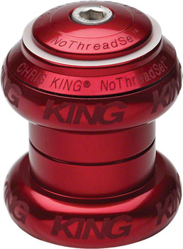 Chris King NoThreadSet Headset - 1", Sotto Voce Red Sotto Voce Red EA Headsets