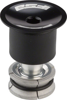 Full Speed Ahead Compressor SL Expander Plug with Alloy Cap 1-1/8" Black EA Compression Plug
