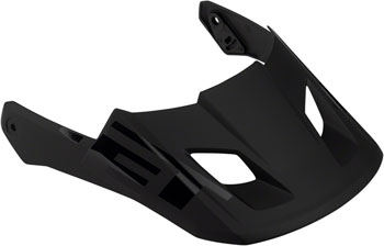 MET Helmets Parachute MCR Visor - Large, Black Matte/Glossy EA Helmet Accessories