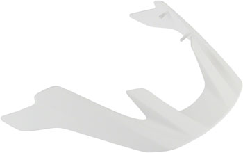 MET Helmets Veleno Visor - White Gray/Matte EA Helmet Accessories