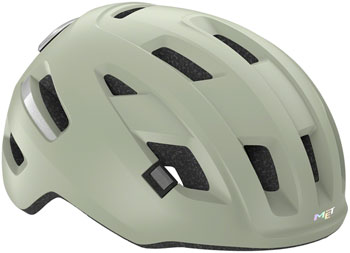 MET Helmets MET E-Mob MIPS Helmet - Moss Gray/Matte, Large Moss Gray/Matte EA Helmets