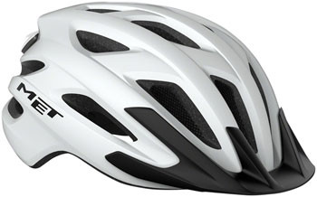 MET Helmets MET Crossover MIPS Helmet - White, X-Large White EA Helmets