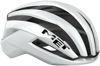 MET Helmets MET Trenta 3K Carbon Helmet - White Gloss, Small White Gloss EA Helmets