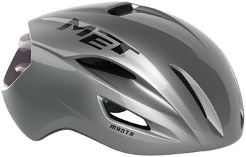 MET Helmets MET Manta Helmet - Opal Gray Glossy, Small Opal Gray Glossy EA Helmets