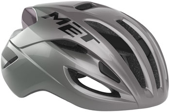 MET Helmets MET Rivale Helmet - Opal Gray Glossy, Large Opal Gray Glossy EA Helmets