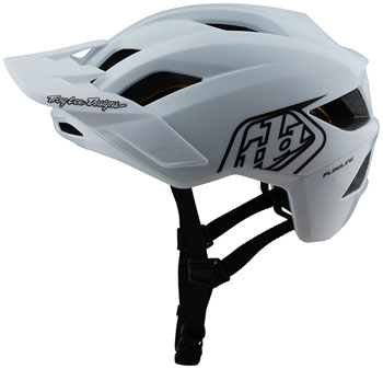 Troy Lee Design s Flowline Helmet – Point White/Black, X-Large/2X-Large Point White/Black EA Helmets