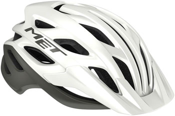 MET Helmets MET Veleno MIPS Helmet - White/Gray, Matte, Small White/Gray, Matte EA Helmets