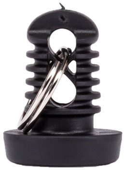 We The People Key Wedge Barends - Set of 3, Black SET Bar End Plugs