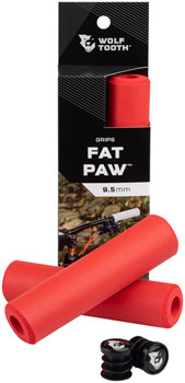 Wolf Tooth Fat Paw Grips - Red EA Grips