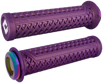 ODI Vans v2.1 Lock-On Grips - Iridescent Purple Oil Slick Iridescent Purple Oil Slick EA Grips