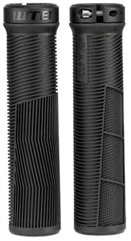 WTB Wavelength Grips - Black, Single Clamp Black EA Grips