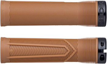 RaceFace Chester Grips - Lock-On, Gum/Black, 34mm Gum/Black PAA Grips