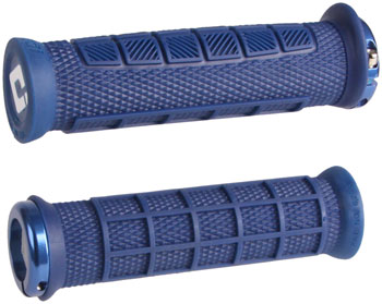 ODI Elite Pro V2.1 Grips - Blue, Lock-On Navy Blue PAA Grips