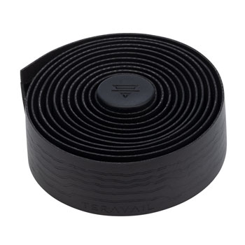 Teravail Radia Bar Tape - 3.5mm, 200cm, Obsidian Black Obsidian Black PAA Bar Tape