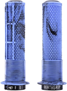 DMR DeathGrip 2 Flanged Grips - Thick, Lock-On, Blue Mable Blue Mable PAA Grips