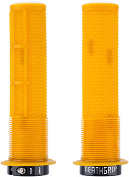 DMR DeathGrip 2 Flanged Grips - Thick, Lock-On, Gum PAA Grips