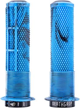 DMR DeathGrip 2 Flanged Grips - Thin, Lock-On, Blue Mable Blue Mable PAA Grips