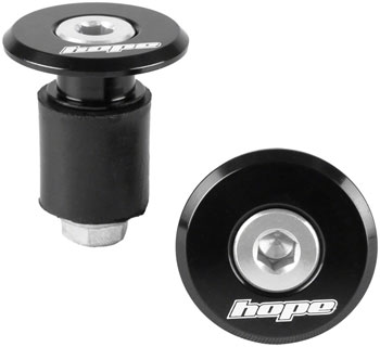 Hope Grip Doctor Bar End Plugs, Black PAA Bar End Plugs
