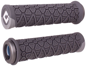 ODI Vanquish Grips - Graphite/Gray, Lock-On Graphite/Gray PAA Grips