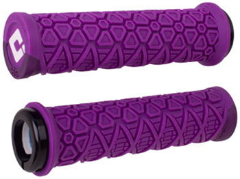 ODI Vanquish Grips - Purple/Metallic Purple, Lock-On Purple/Metallic Purple PAA Grips