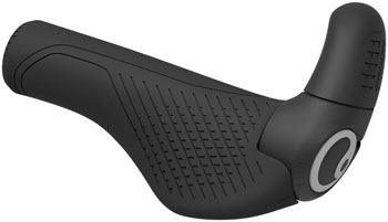 Ergon GS2 Evo Grips - Black/Gray, Lock-On, Large Black/Gray EA Grips