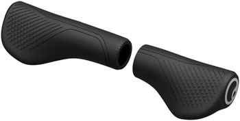 Ergon GS1 Evo Grips - Single Twist Shift, Black EA Grips