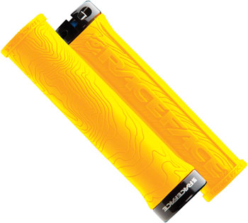 RaceFace Half Nelson Grips - Yellow, Lock-On Yellow EA Grips