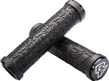 RaceFace Grippler Grips - Black, Lock-On, 33mm Black EA Grips
