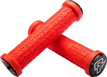 RaceFace Grippler Grips - Red, Lock-On, 30mm Red EA Grips