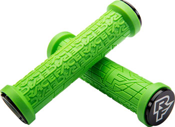 RaceFace Grippler Grips - Green, Lock-On, 30mm Green EA Grips