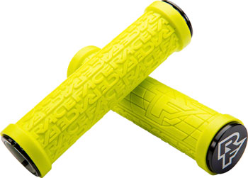 RaceFace Grippler Grips - Yellow, Lock-On, 30mm Yellow EA Grips