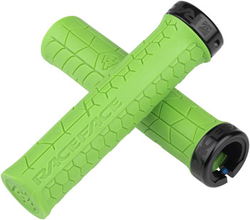 RaceFace Getta Grips - Green, Lock-On, 33mm Green EA Grips