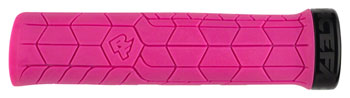 RaceFace Getta Grips - Magenta, Lock-On, 30mm Magenta EA Grips
