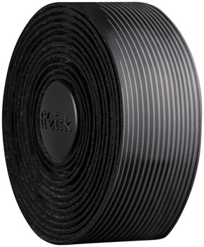 Fizik Vento Microtex Tacky Bar Tape - 2mm, Black/Gray EA Bar Tape