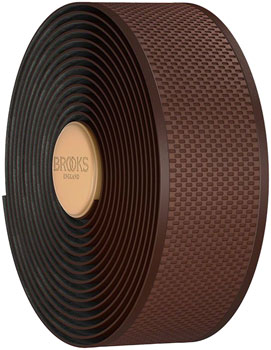 Brooks Cambium Rubber Bar Tape - 3mm, Brown PAA Bar Tape