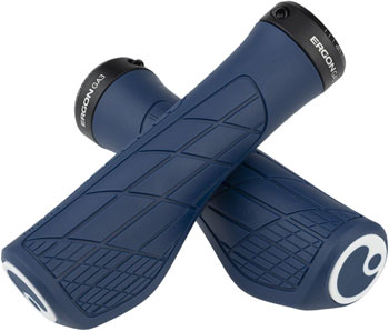 Ergon GA3 Grips - Nightride Blue, Lock-On, Small Nightride Blue PAA Grips