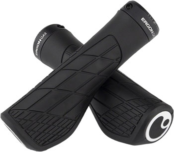 Ergon GA3 Grips - Black, Lock-On, Large Black PAA Grips